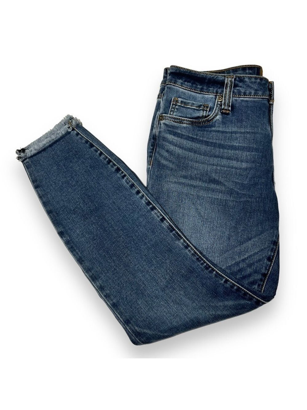 Kut from the Kloth Women’s Connie Slim Fit Ankle Skinny Jeans Medium Wash Size 8